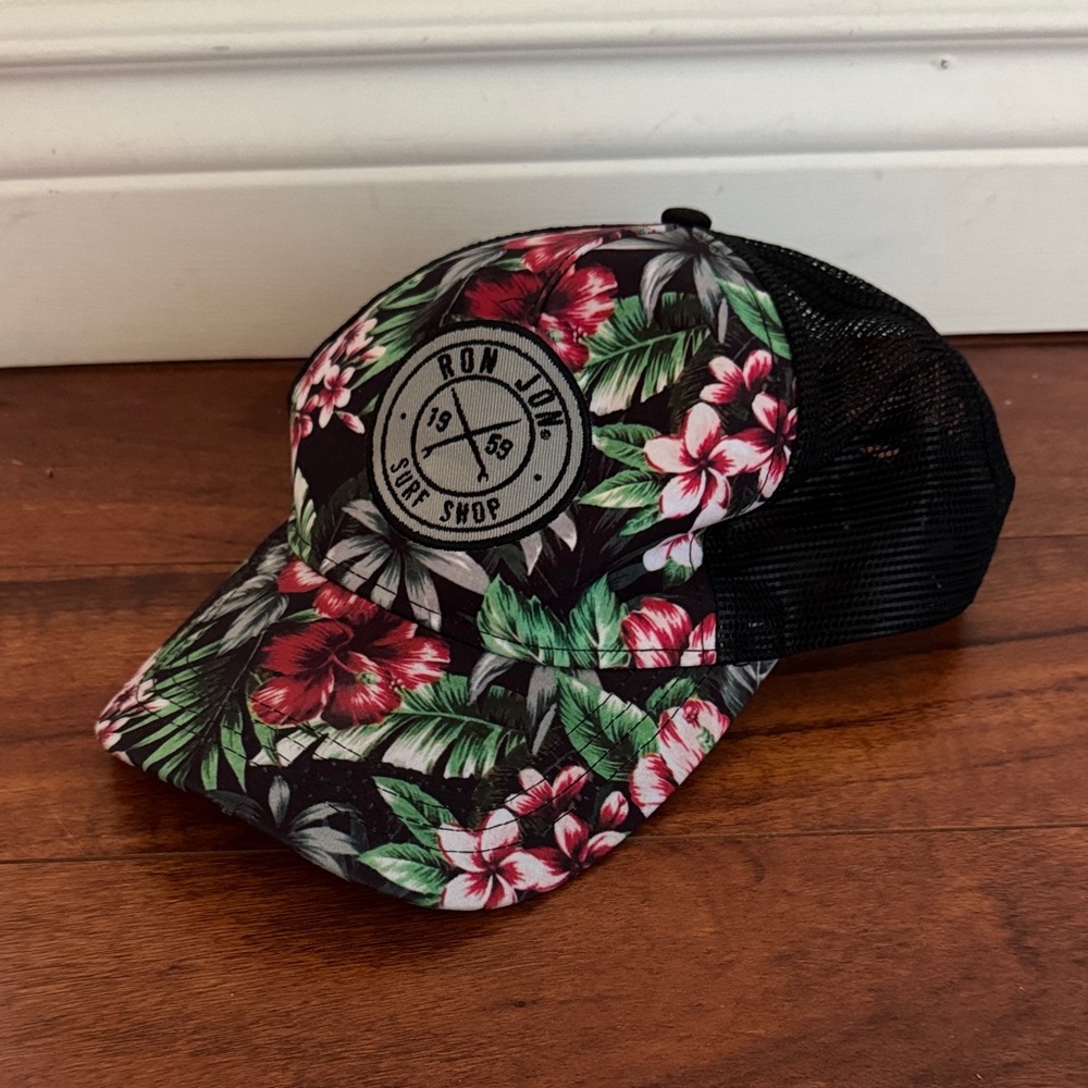 Ron Jon Floral mesh cap